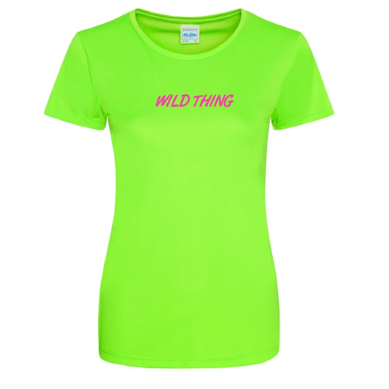 Wild Thing Neon Green Tee